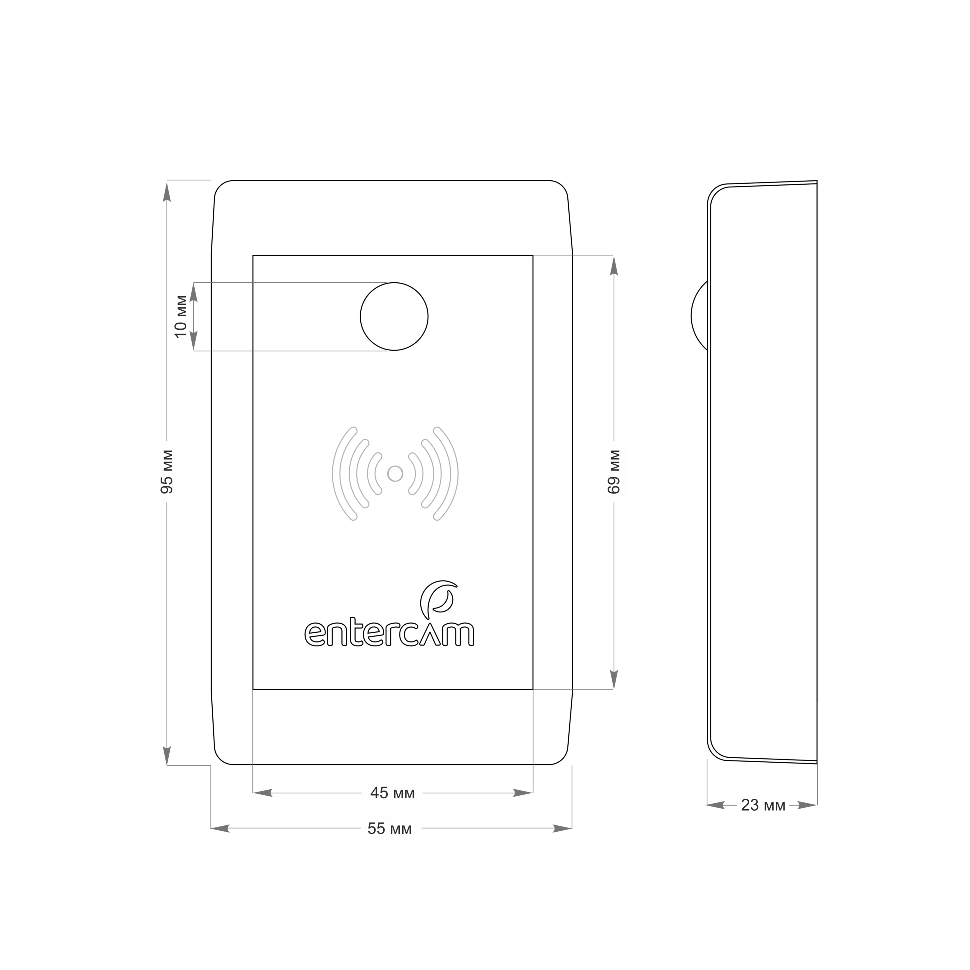 ENTERCAM Reader Z-2 USB для Сбер схема