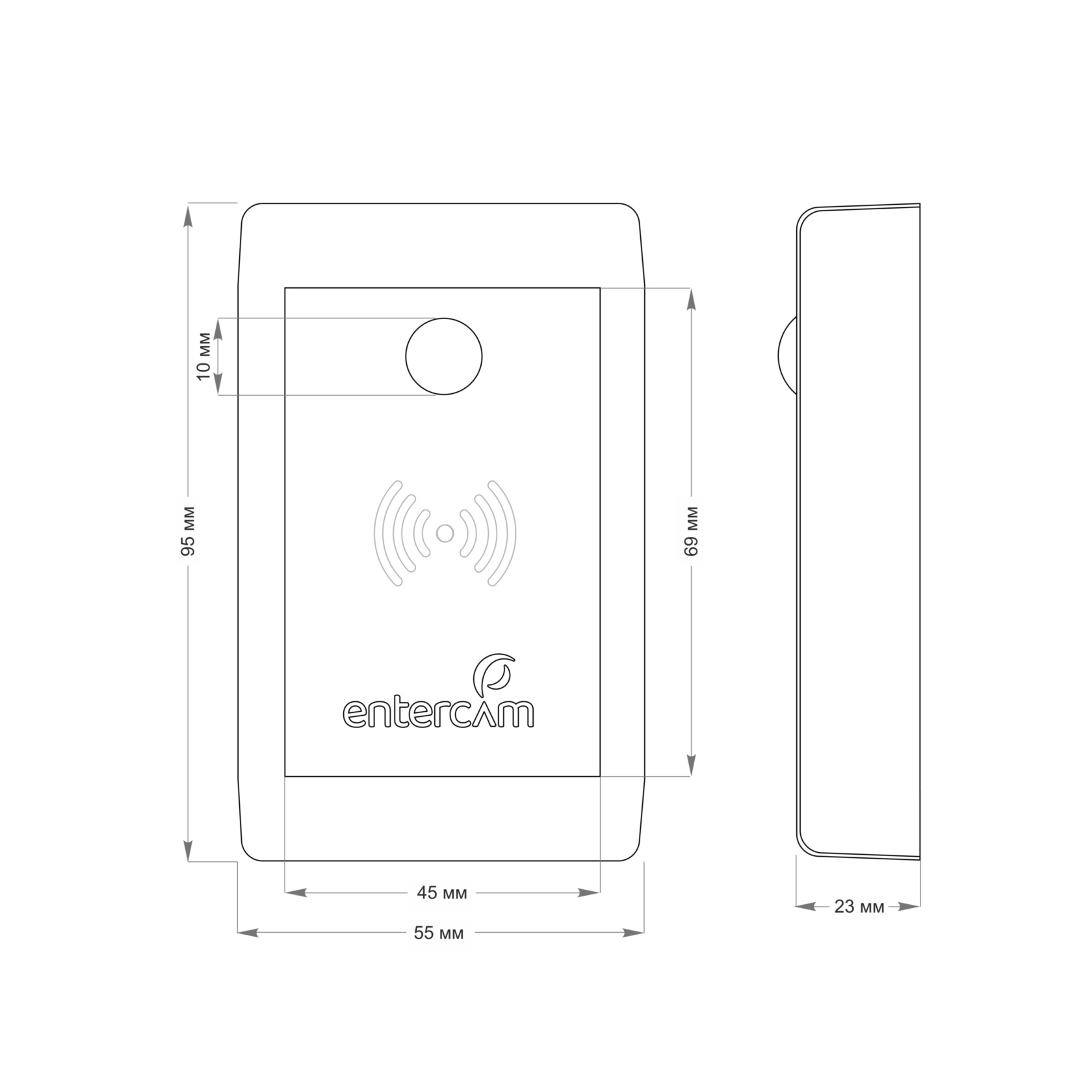 ENTERCAM Reader Z-2 USB для Сбер схема